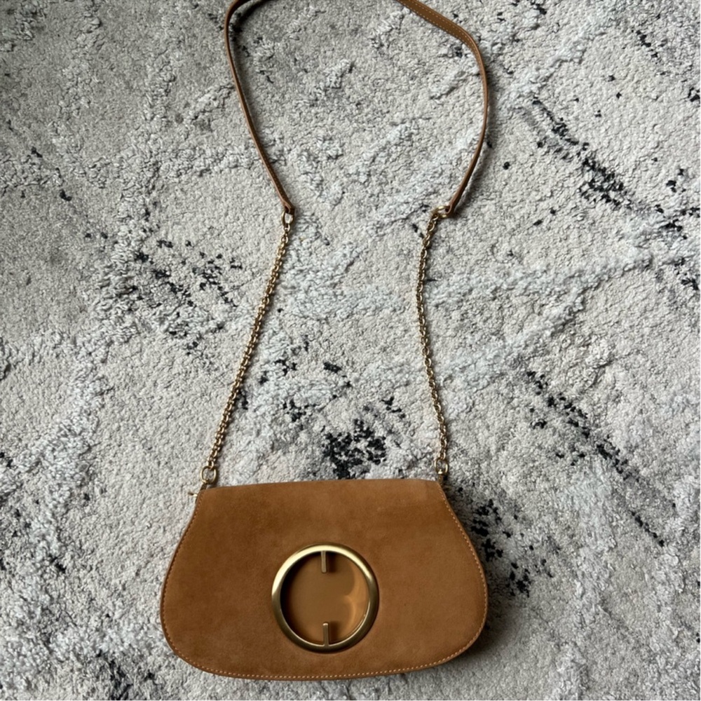 Cult Gaia Leather Shoulder Bag